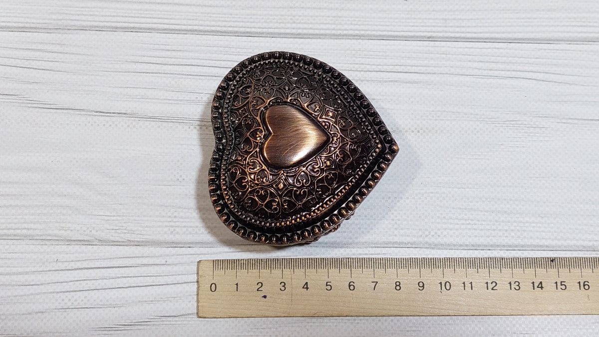 Beautiful heart shaped box