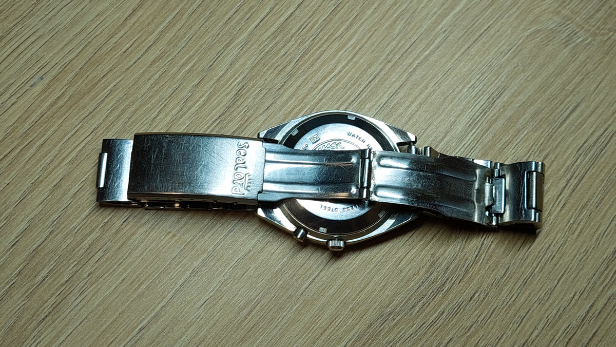 1980s ORIENT 3 Star Men's Watch Vintage Japanese Mechanical Automatic Wristwatch