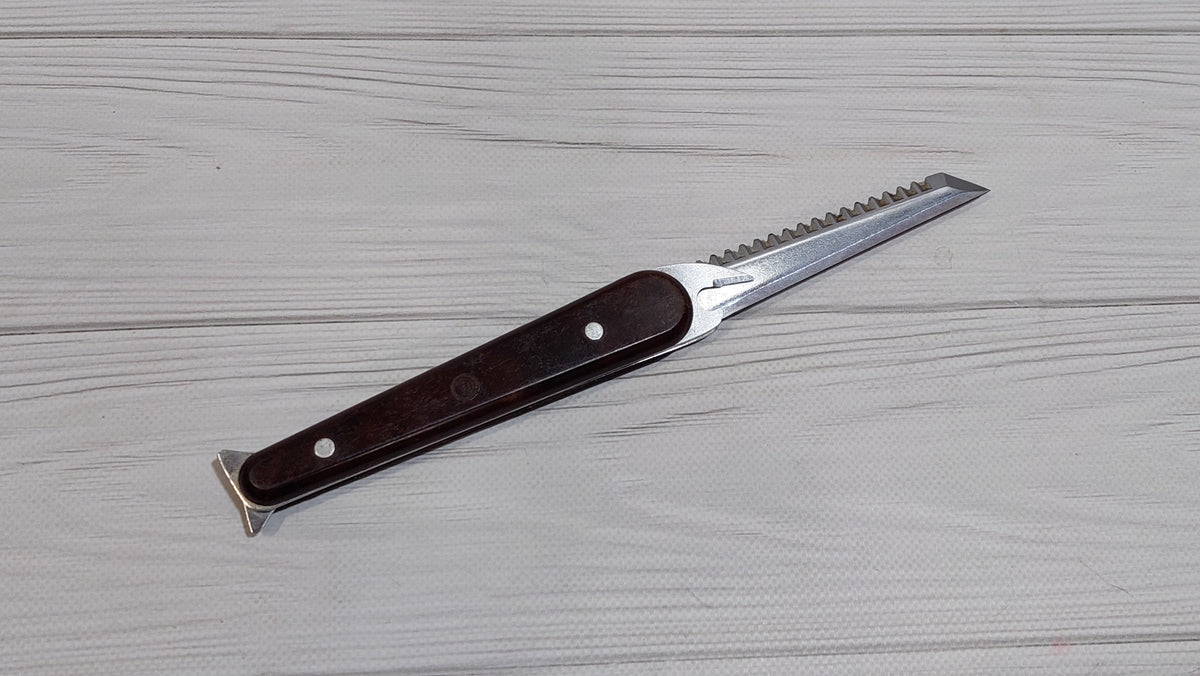 Vintage Folding Fish Knife, Folding Fisherman Knife, Bottle Opener, Camping Knife