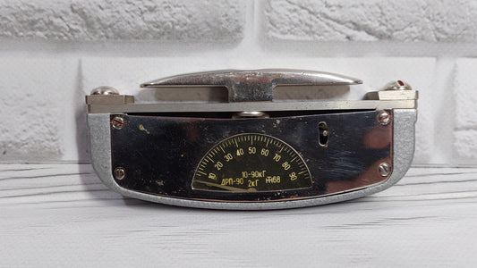 Rare Soviet Hand Dynamometer 90kg Soviet Hand Dynamometer Hand Dynamometers Handheld Strength Meter Handheld Strength Meter Arm Wrestling