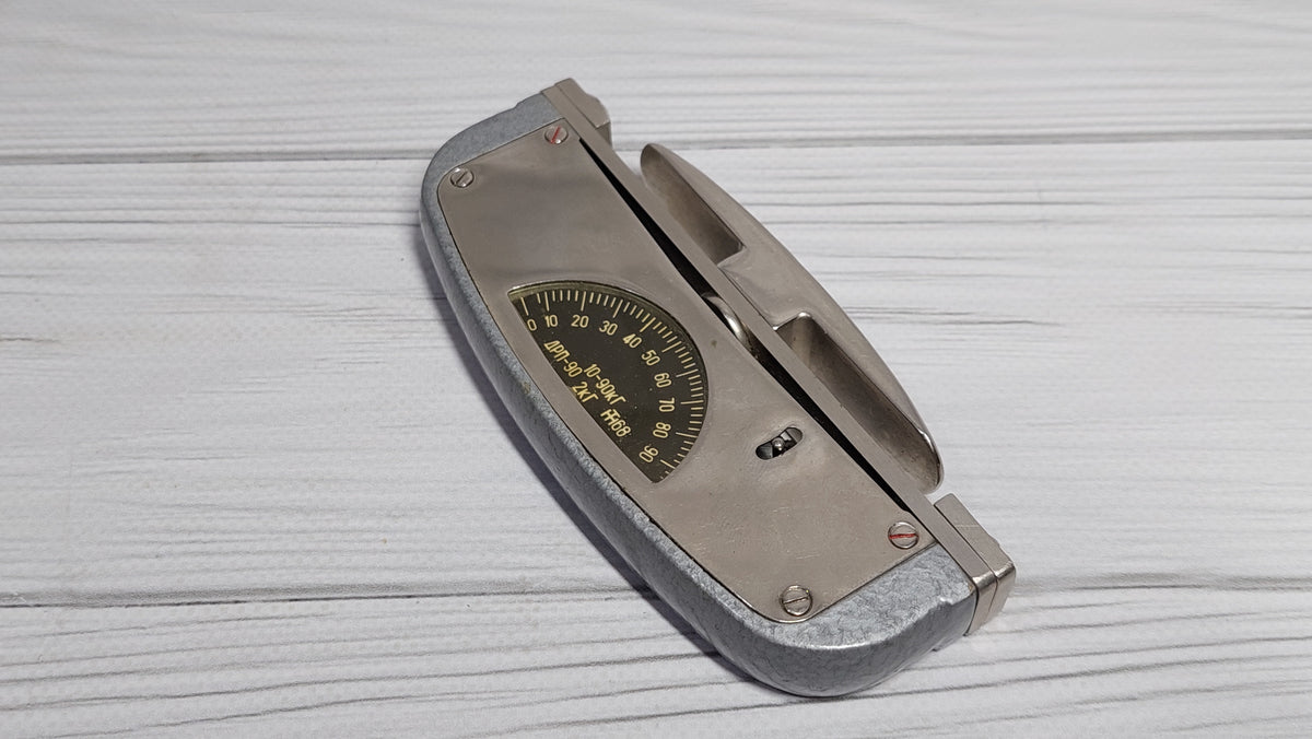 Rare Soviet Hand Dynamometer 90kg Soviet Hand Dynamometer Hand Dynamometers Handheld Strength Meter Handheld Strength Meter Arm Wrestling