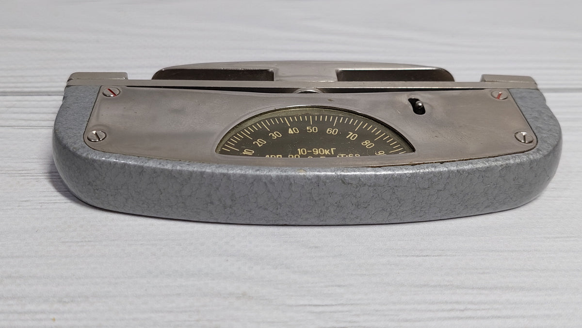 Rare Soviet Hand Dynamometer 90kg Soviet Hand Dynamometer Hand Dynamometers Handheld Strength Meter Handheld Strength Meter Arm Wrestling
