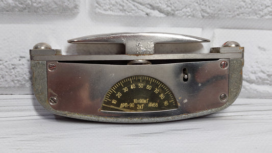 Rare Soviet Hand Dynamometer 90kg Soviet Hand Dynamometer Hand Dynamometers Handheld Strength Meter Handheld Strength Meter Arm Wrestling