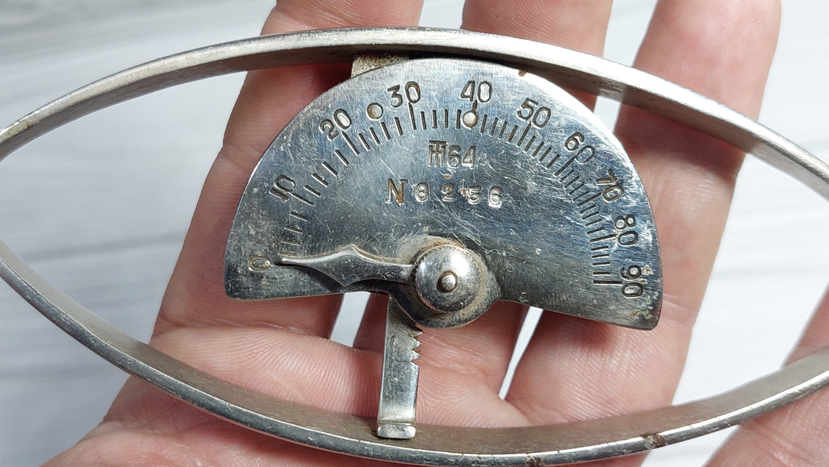 Rare Soviet Hand Dynamometer 90kg Soviet Hand Dynamometer Hand Dynamometers Handheld Strength Meter Handheld Strength Meter Arm Wrestling