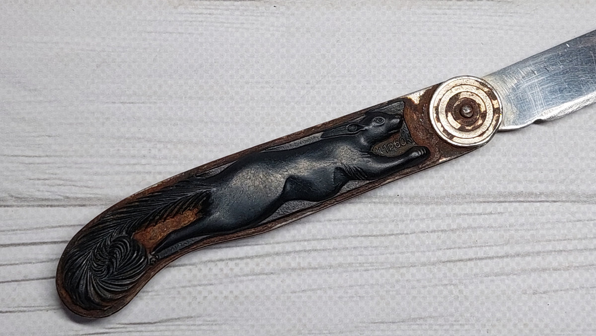 Knife BELKA. Iconic folding knife from the Soviet period