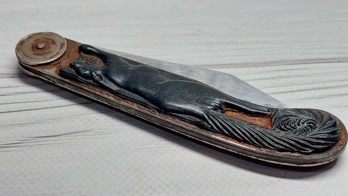 Knife BELKA. Iconic folding knife from the Soviet period