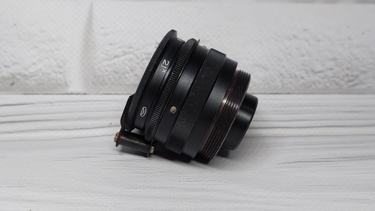 RARE Sharp OMP 1-45-1 45mm USSR Micro Macro lens 21x M39 BelOMO 35mm