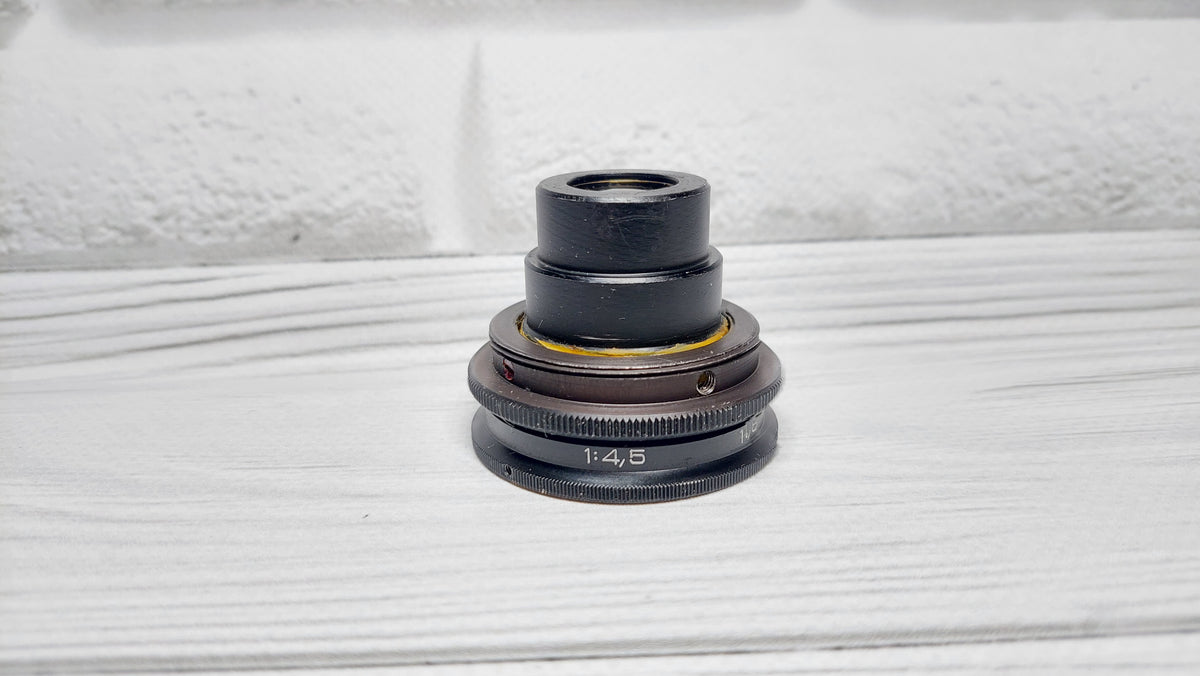 RARE Sharp OMP 1-60-1 60mm f/4.5 USSR Micro Macro 14.8x lens M39 BeLOMO OKS OKC