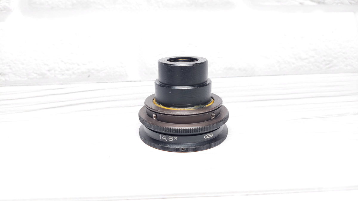 RARE Sharp OMP 1-60-1 60mm f/4.5 USSR Micro Macro 14.8x lens M39 BeLOMO OKS OKC
