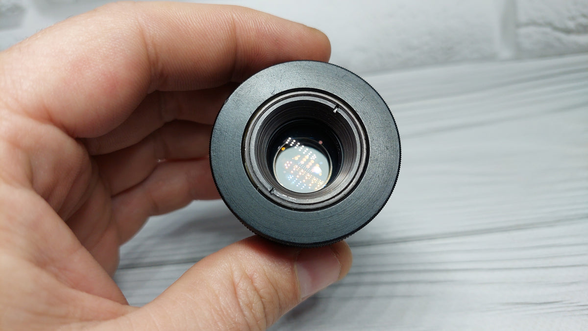 RARE Sharp OMP 1-60-1 60mm f/4.5 USSR Micro Macro 14.8x lens M39 BeLOMO OKS OKC