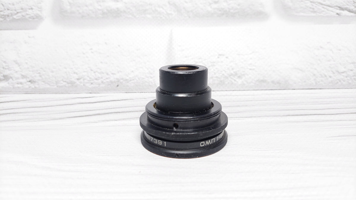 RARE Sharp OMP 1-60-1 60mm f/4.5 USSR Micro Macro 14.8x lens M39 BeLOMO