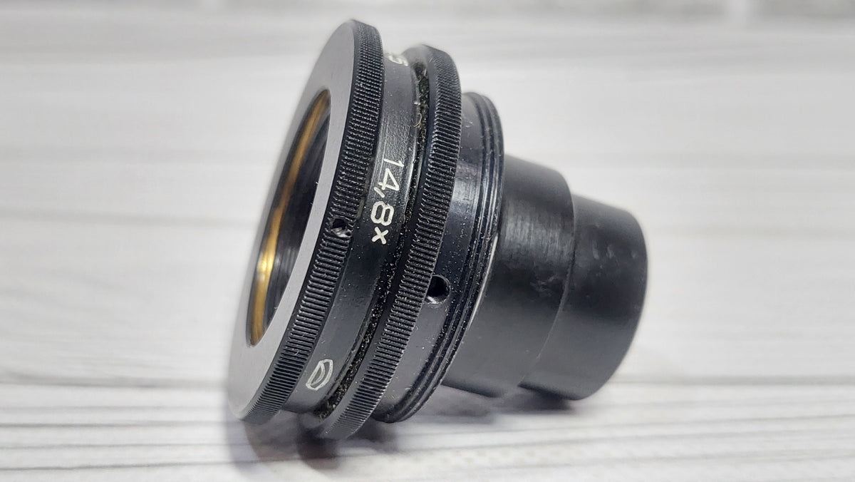 RARE Sharp OMP 1-60-1 60mm f/4.5 USSR Micro Macro 14.8x lens M39 BeLOMO