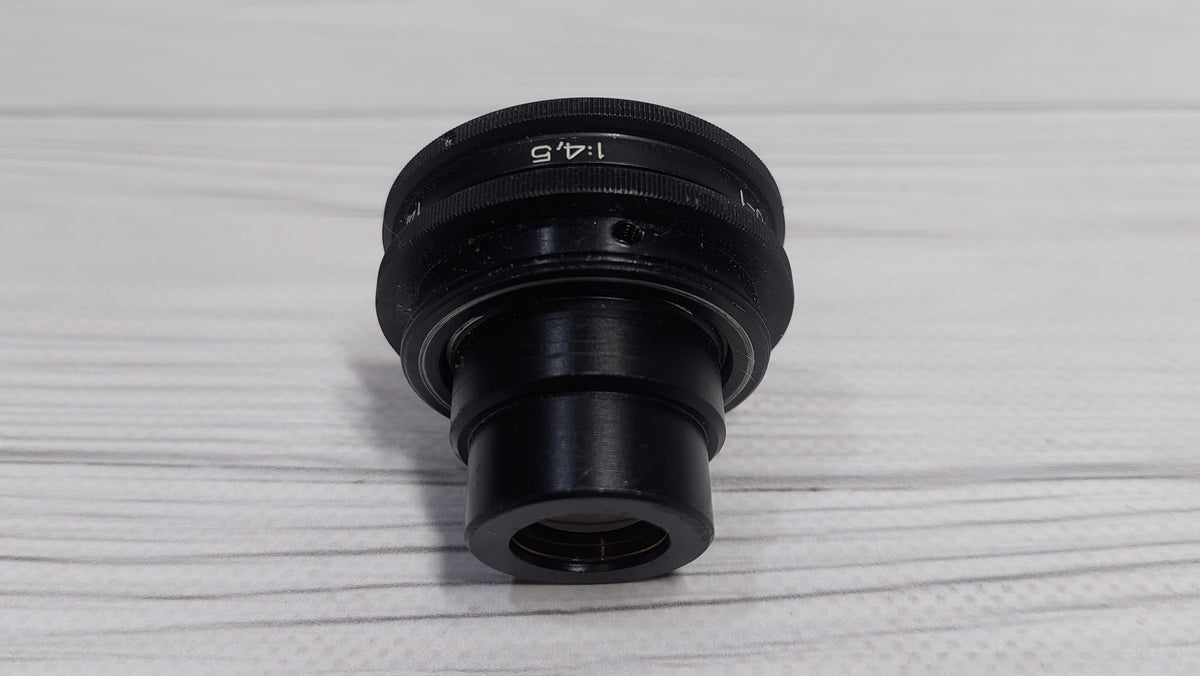 RARE Sharp OMP 1-60-1 60mm f/4.5 USSR Micro Macro 14.8x lens M39 BeLOMO