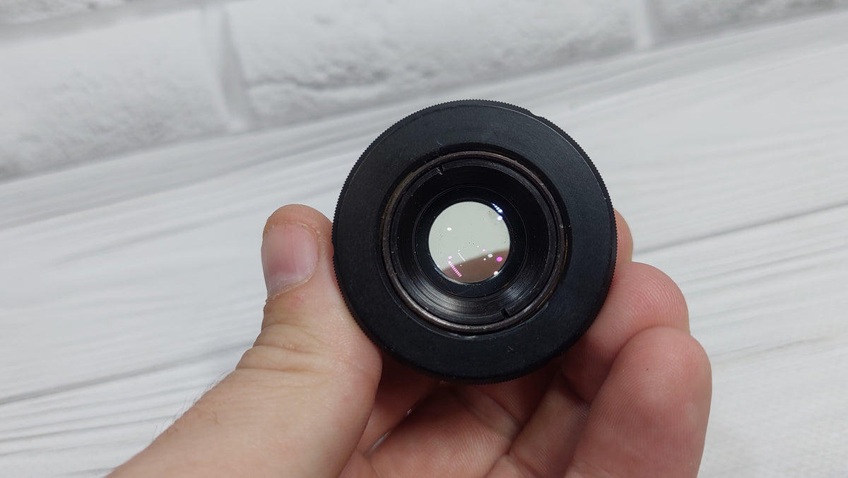 RARE Sharp OMP 1-60-1 60mm f/4.5 USSR Micro Macro 14.8x lens M39 BeLOMO