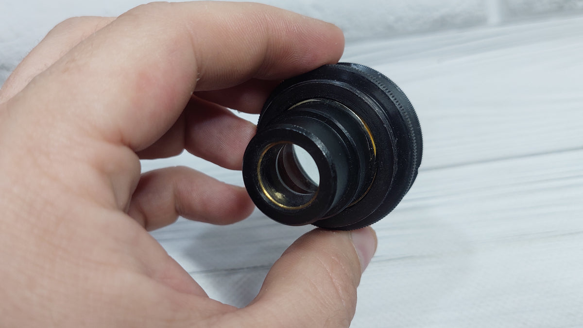 RARE Sharp OMP 1-60-1 60mm f/4.5 USSR Micro Macro 14.8x lens M39 BeLOMO
