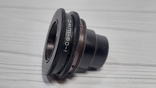 RARE Sharp OMP 1-60-1 60mm f/4.5 USSR Micro Macro 14.8x lens M39 BeLOMO