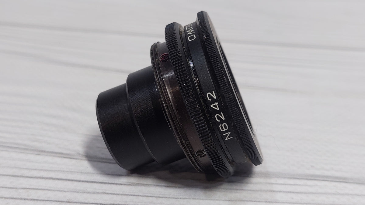RARE Sharp OMP 1-60-1 60mm f/4.5 USSR Micro Macro 14.8x lens M39 BeLOMO