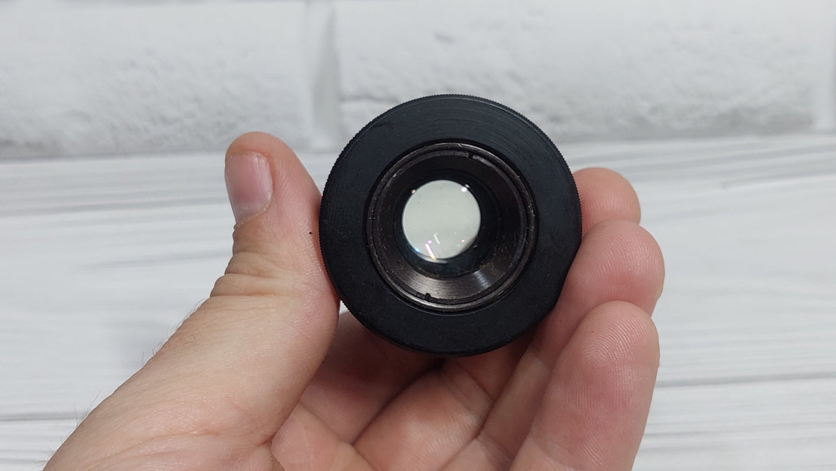 RARE Sharp OMP 1-60-1 60mm f/4.5 USSR Micro Macro 14.8x lens M39 BeLOMO