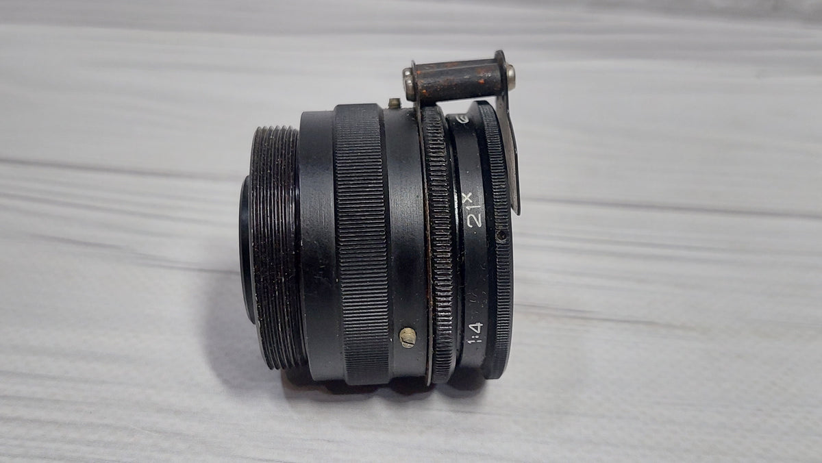 RARE Sharp OMP 1-45-1 45mm USSR Micro Macro lens 21x M39 BelOMO 35mm