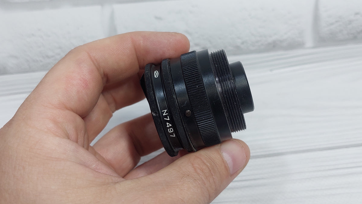 RARE Sharp OMP 1-45-1 45mm USSR Micro Macro lens 21x M39 BelOMO 35mm