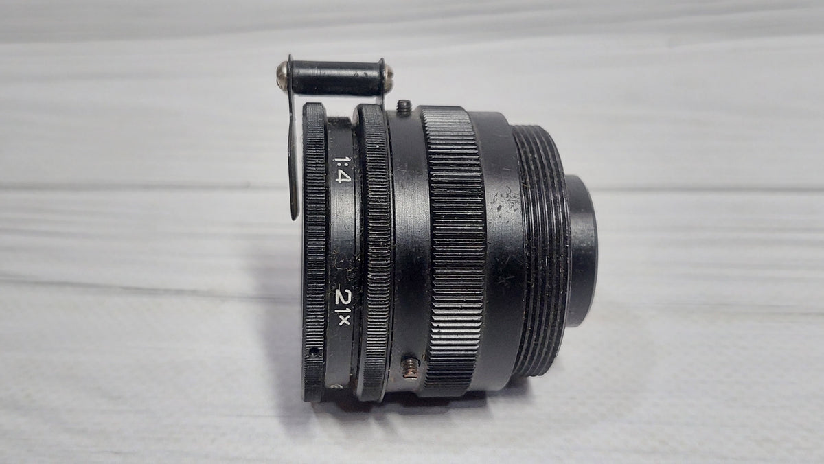 RARE Sharp OMP 1-45-1 45mm USSR Micro Macro lens 21x M39 BelOMO 35mm