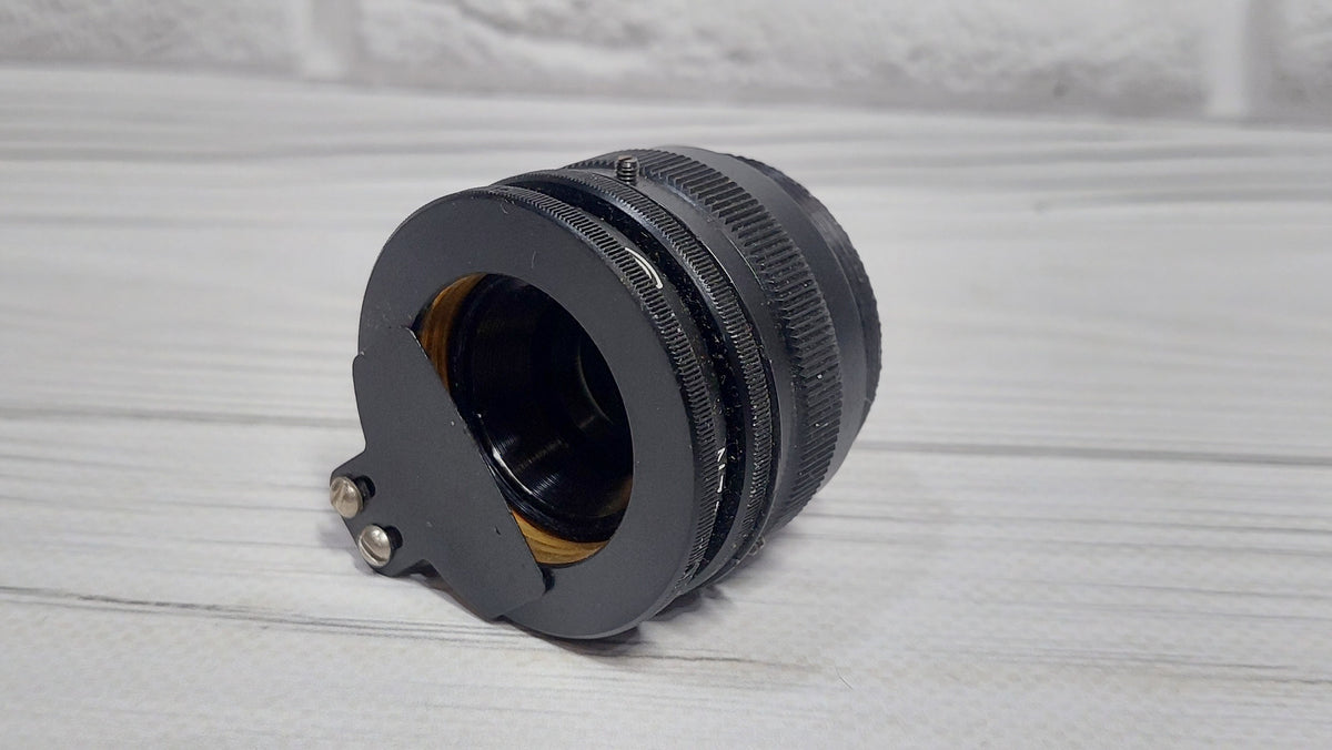 RARE Sharp OMP 1-45-1 45mm USSR Micro Macro lens 21x M39 BelOMO 35mm