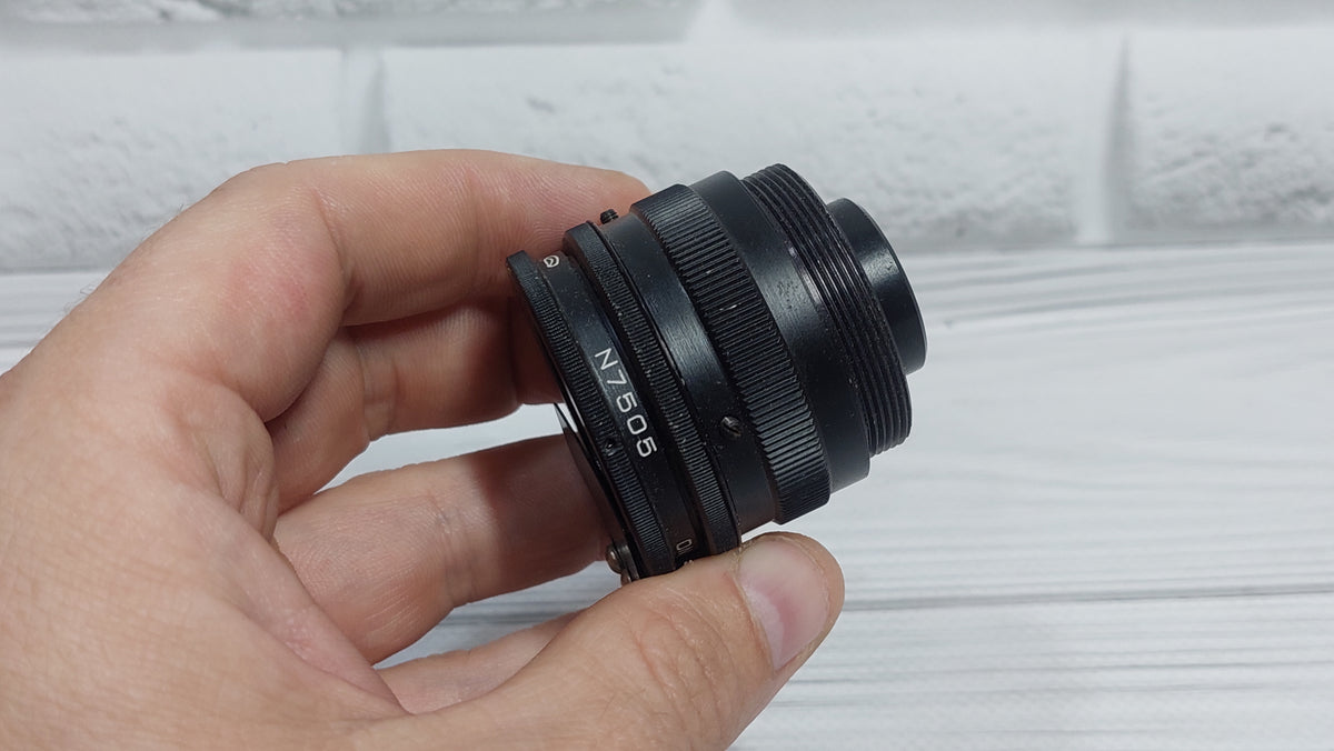 RARE Sharp OMP 1-45-1 45mm USSR Micro Macro lens 21x M39 BelOMO 35mm