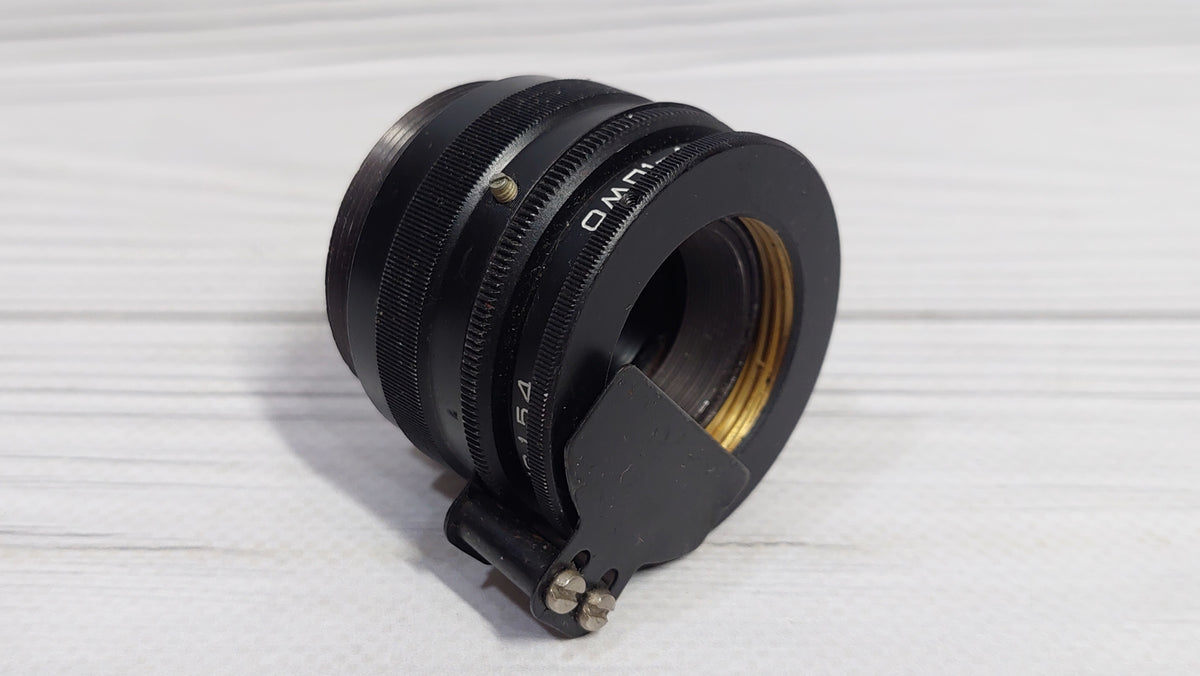 RARE Sharp OMP 1-45-1 45mm USSR Micro Macro lens 21x M39 BelOMO 35mm