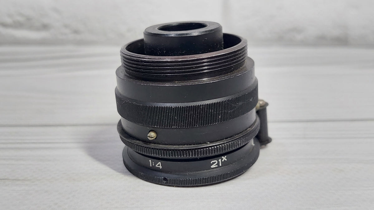 RARE Sharp OMP 1-45-1 45mm USSR Micro Macro lens 21x M39 BelOMO 35mm