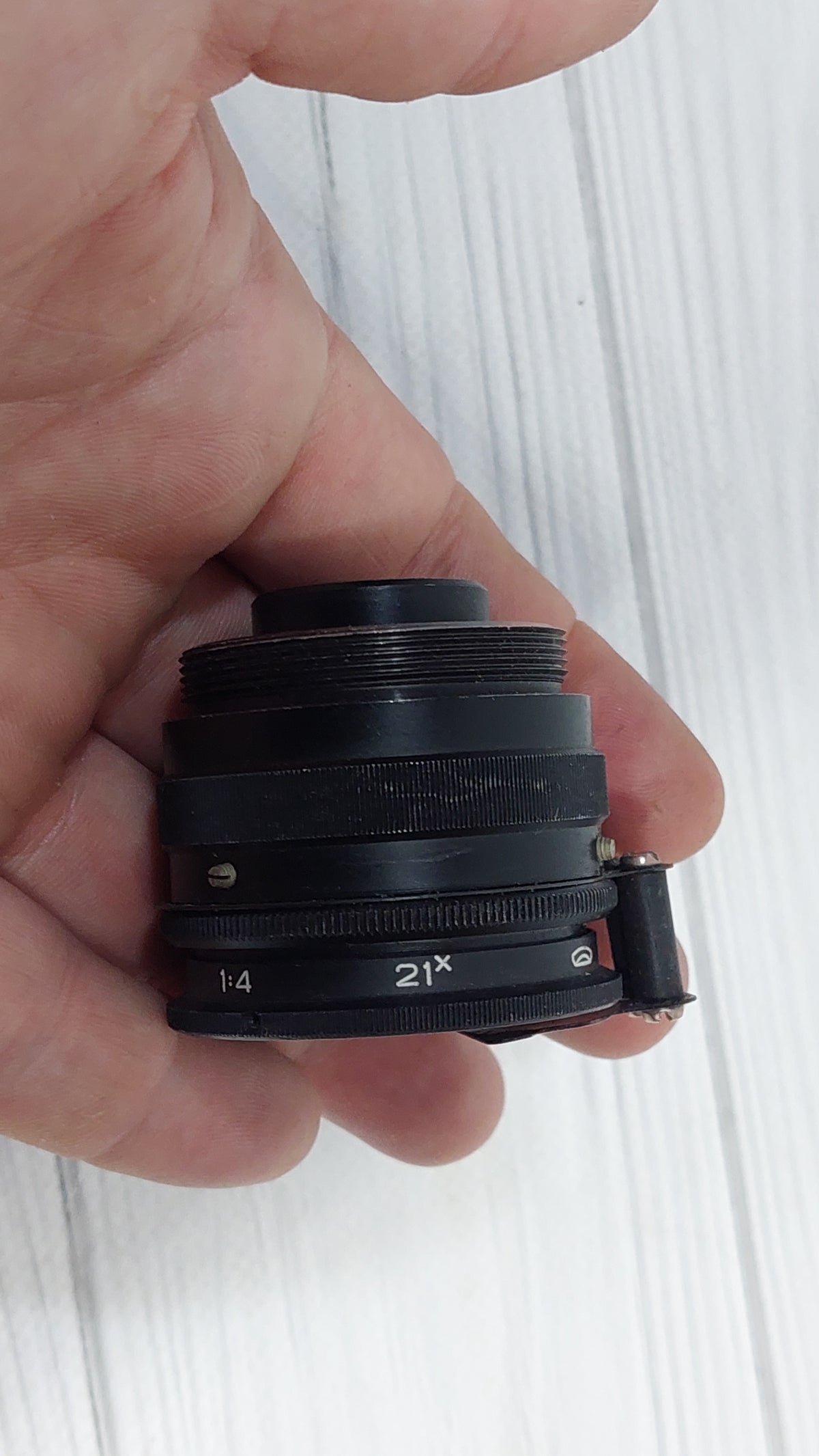 RARE Sharp OMP 1-45-1 45mm USSR Micro Macro lens 21x M39 BelOMO 35mm