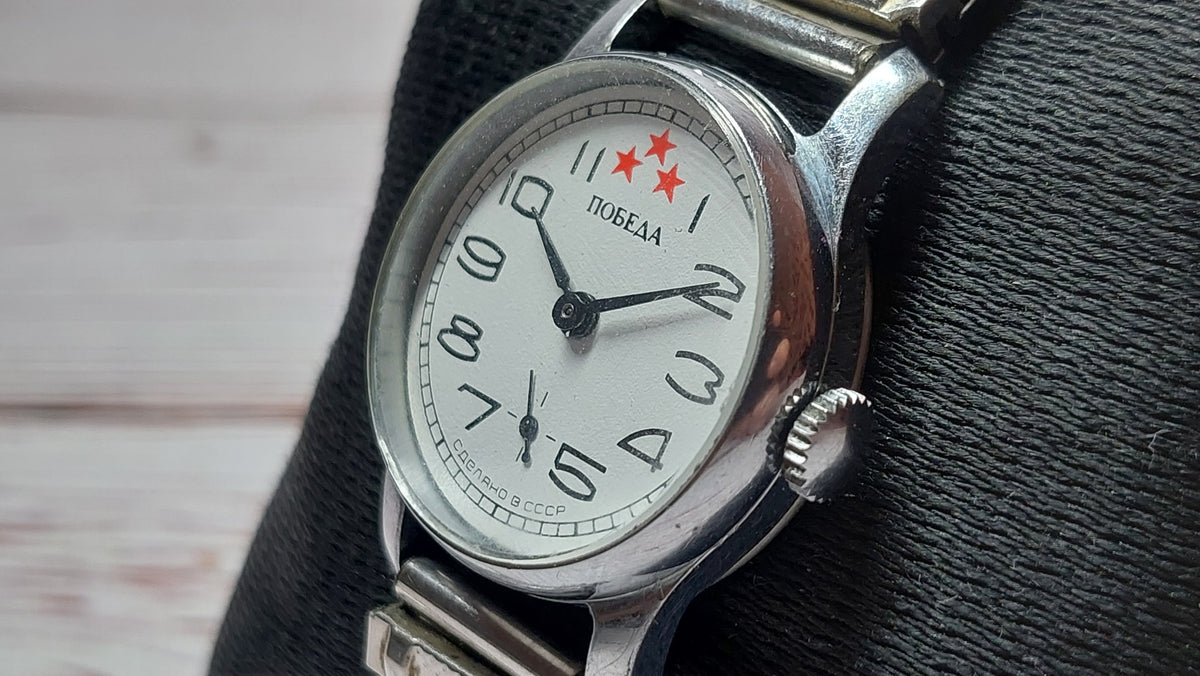 Soviet vintage watch POBEDA watches mechanical mechanical watches USSR.