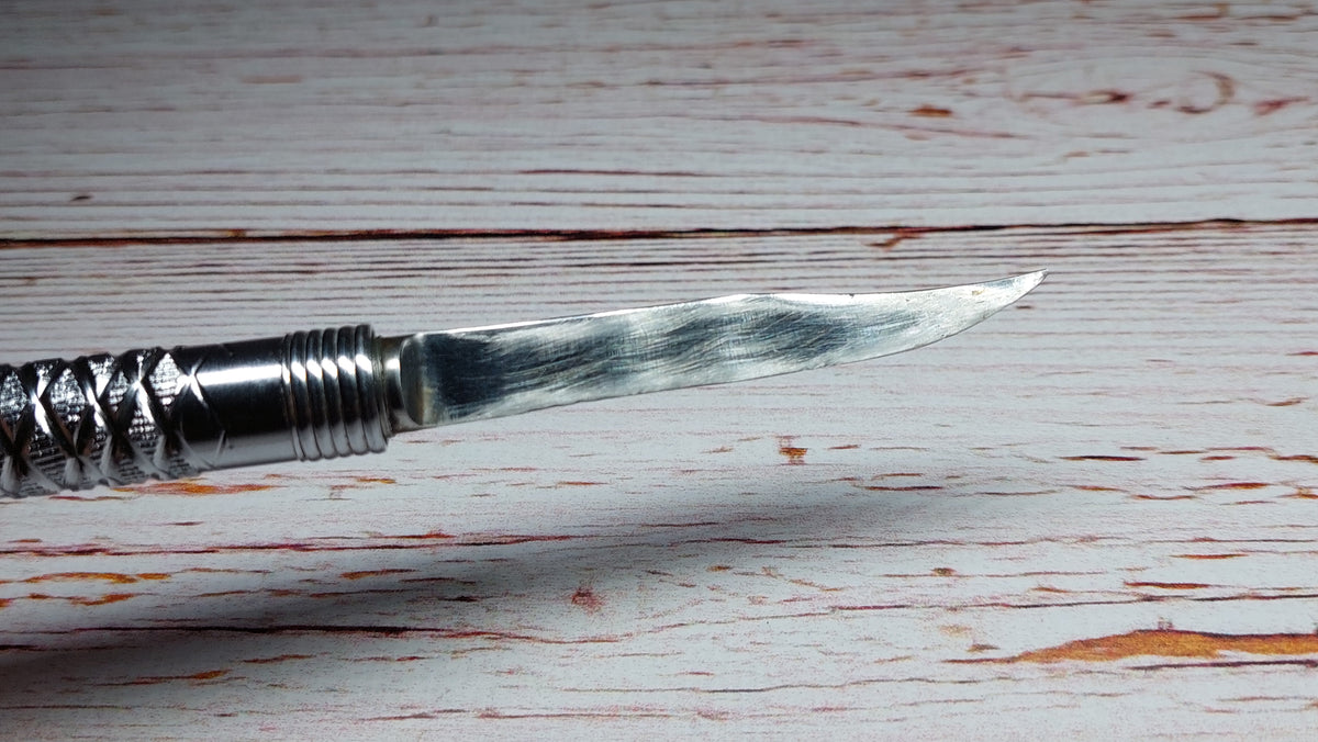 vintage "Barrel" knife, folding pocket knife, bottle opener, handmade knife.