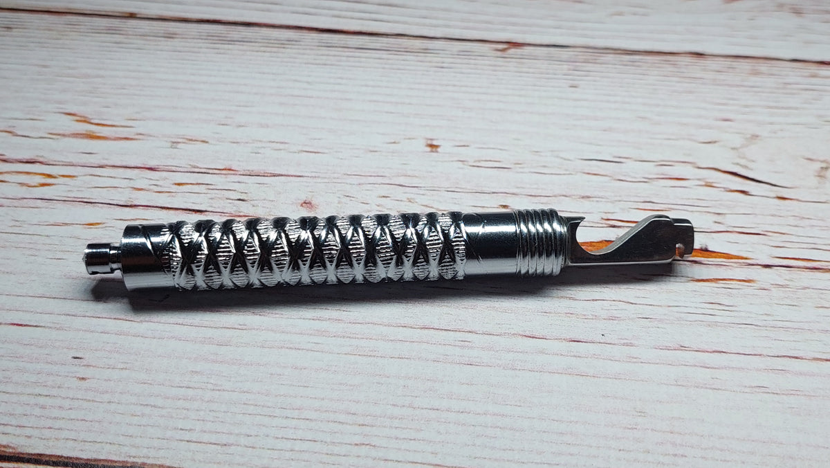 vintage "Barrel" knife, folding pocket knife, bottle opener, handmade knife.