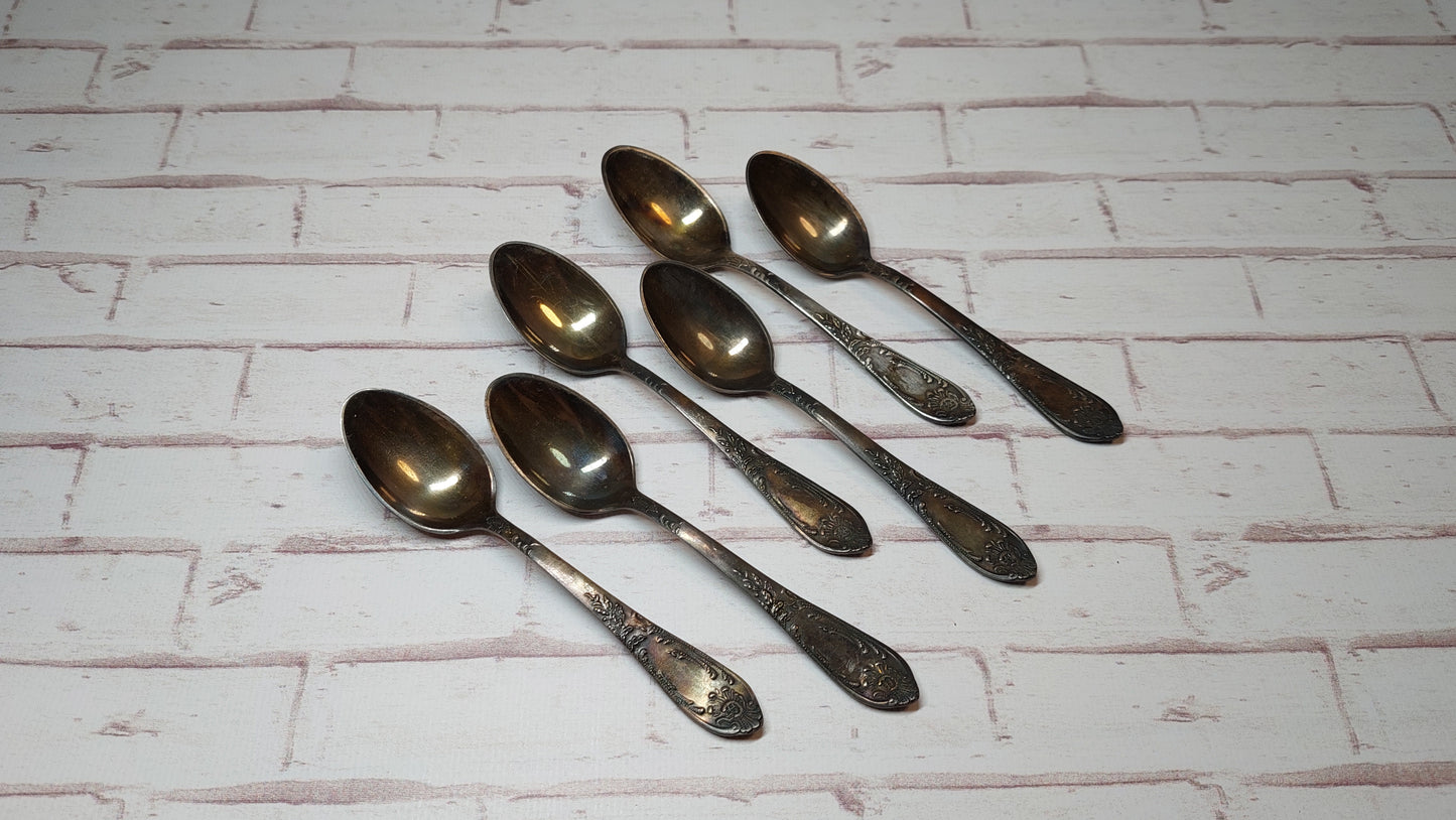 Silver plated teaspoons ZiSh, 1970s, new.