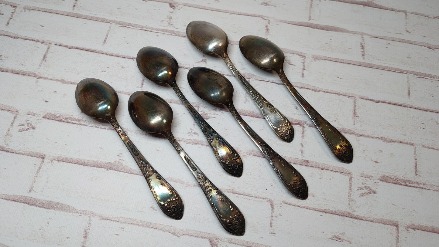 Silver plated teaspoons ZiSh, 1970s, new.