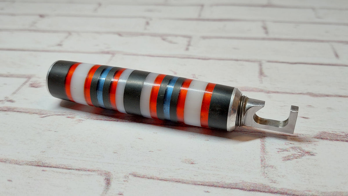 Soviet vintage bottle opener handmade knife "Barrel", Soviet pocket folding knife, knife, bottle opener, handmade knife