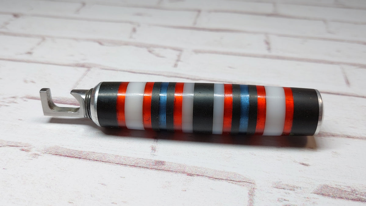 Soviet vintage bottle opener handmade knife "Barrel", Soviet pocket folding knife, knife, bottle opener, handmade knife