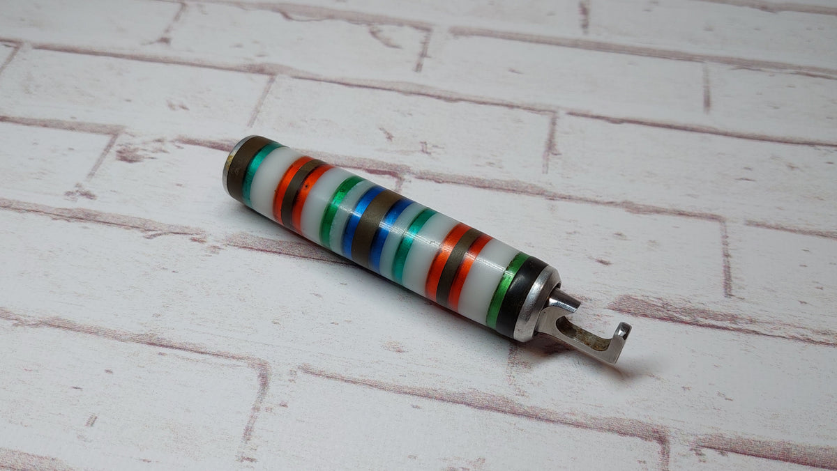 Soviet vintage bottle opener handmade knife "Barrel", Soviet pocket folding knife, knife, bottle opener, handmade knife
