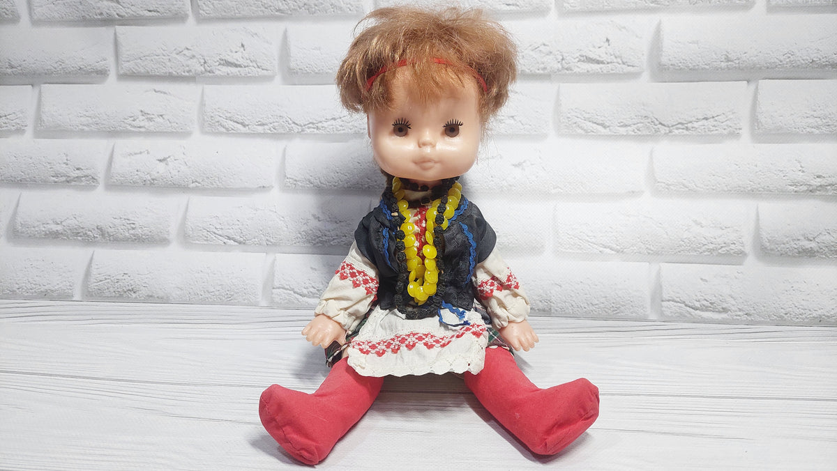 Soviet doll Girls collectible doll USSR.