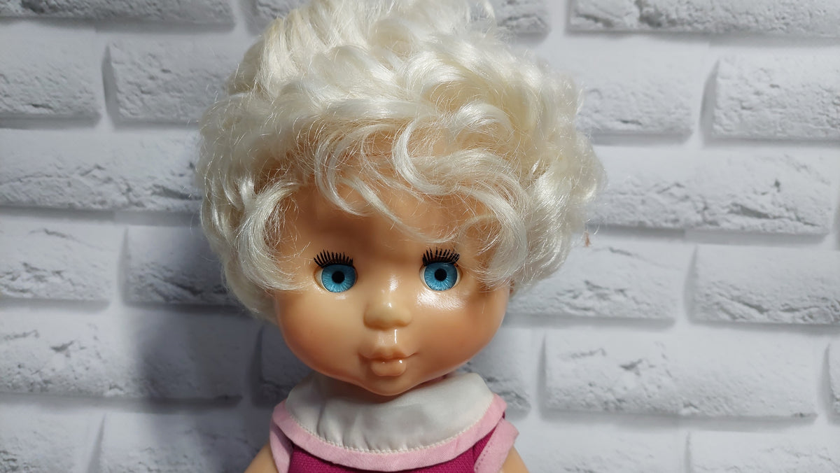 Soviet collectible doll from the USSR GIRL, collectible doll USSR.