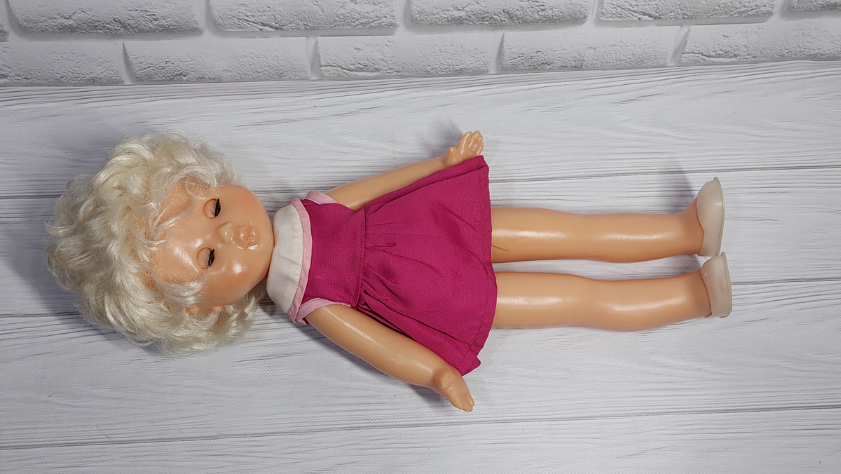 Soviet collectible doll from the USSR GIRL, collectible doll USSR.