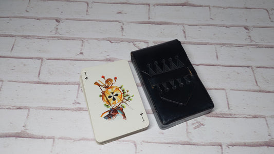 Vintage deck of playing cards with case 36 pcs.