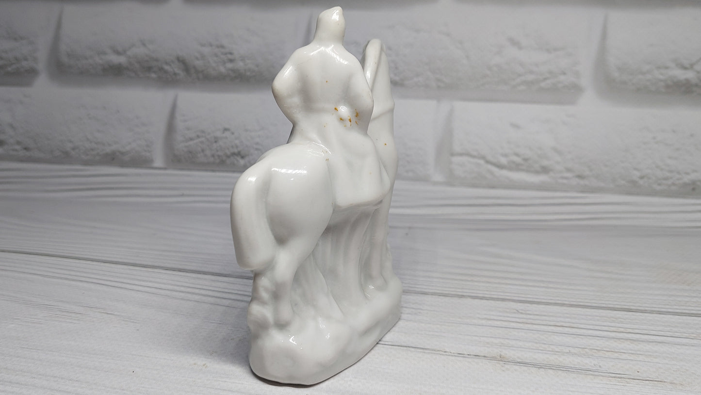 Porcelain figurine On guard of the Motherland LFZ