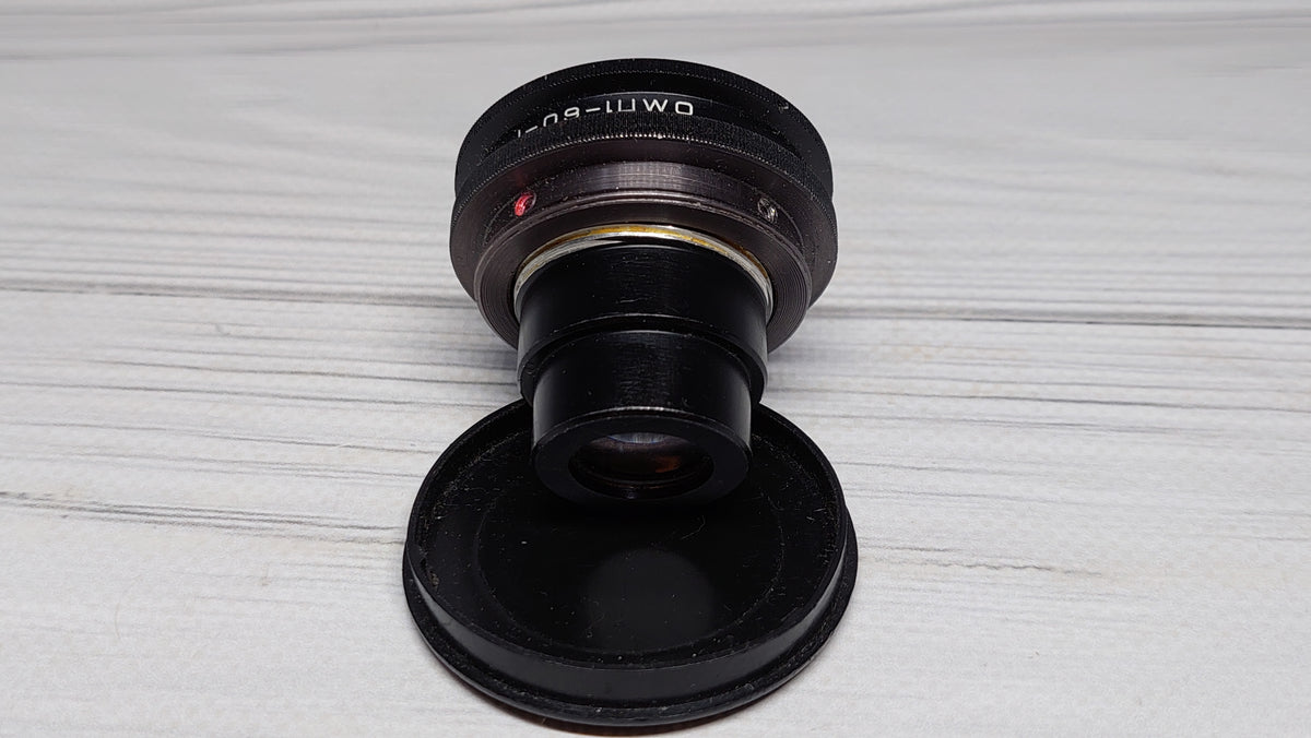 RARE Sharp OMP 1-60-1 60mm f/4.5 USSR Micro Macro 14.8x lens M39 BeLOMO
