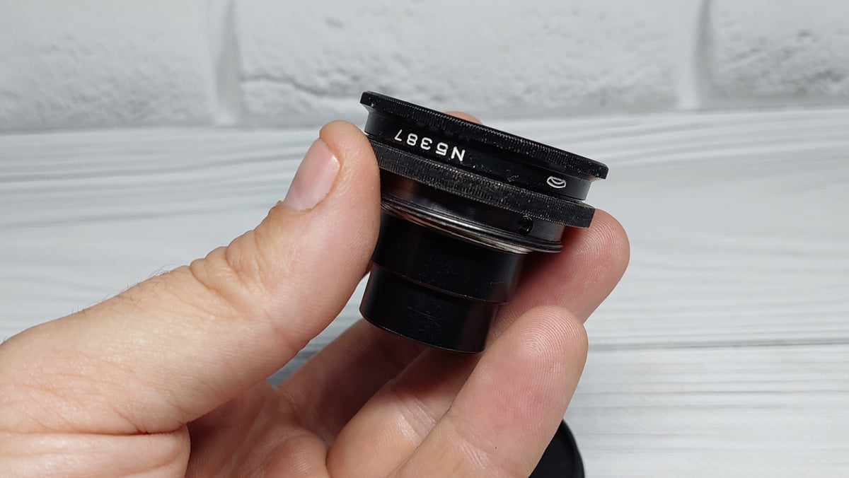 RARE Sharp OMP 1-60-1 60mm f/4.5 USSR Micro Macro 14.8x lens M39 BeLOMO