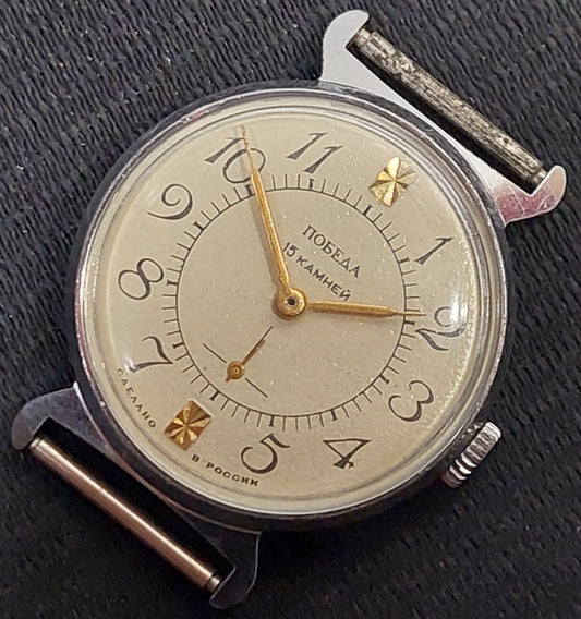 Soviet vintage watch "POBEDA" Mechanical watch, Mechanical watch USSR