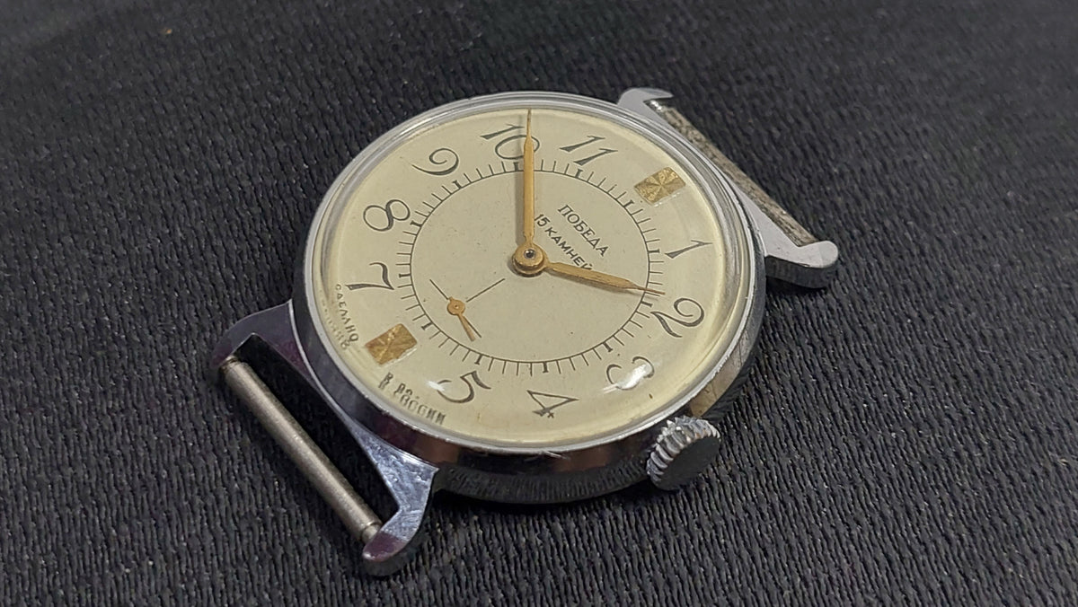 Soviet vintage watch "POBEDA" Mechanical watch, Mechanical watch USSR