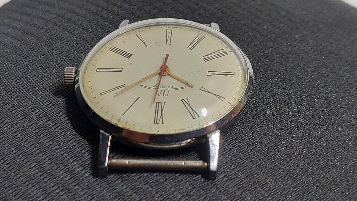 Soviet vintage watch  Mechanical watch, Mechanical watch USSR.