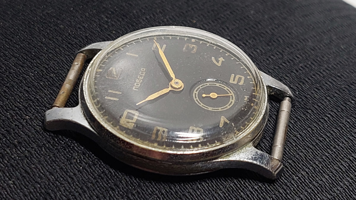 Soviet vintage watch "POBEDA" Mechanical watch, Mechanical watch USSR.
