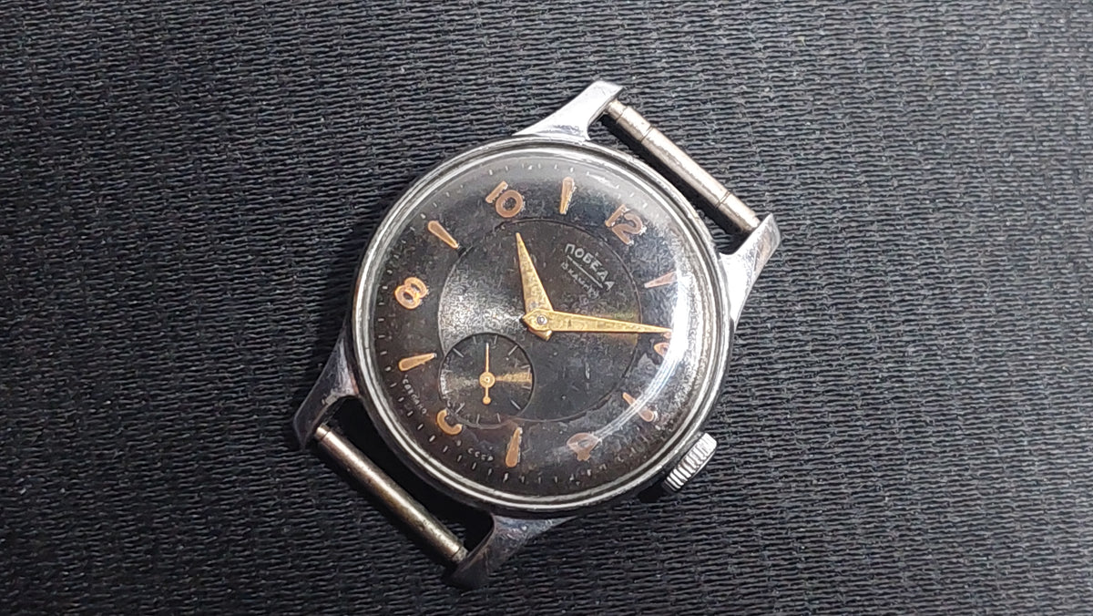 Soviet vintage watch "POBEDA" Mechanical watch, Mechanical watch USSR.
